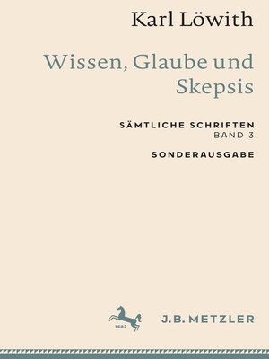 cover image of Wissen, Glaube und Skepsis